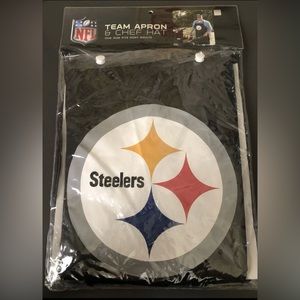 NFL Pittsburgh steelers chef hat & apron set